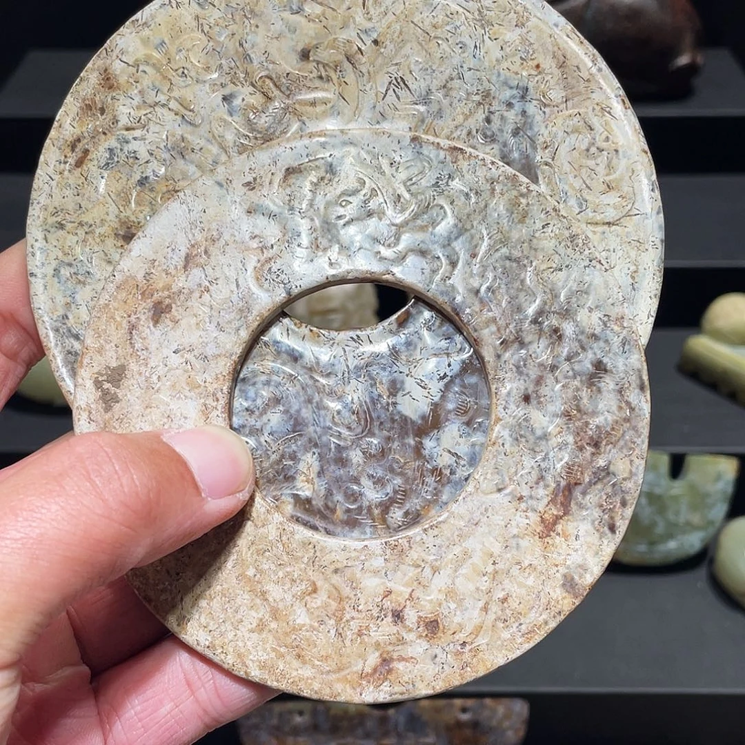 用***2和田玉（糖玉）未镶嵌挂件