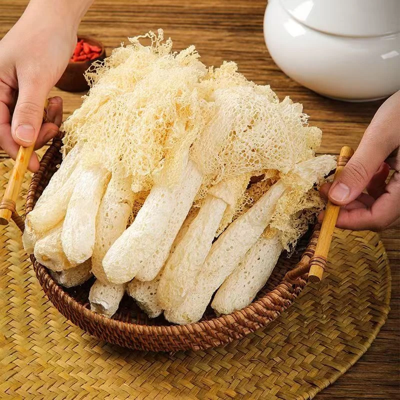 【干竹荪】湖北恩施农户自种竹荪