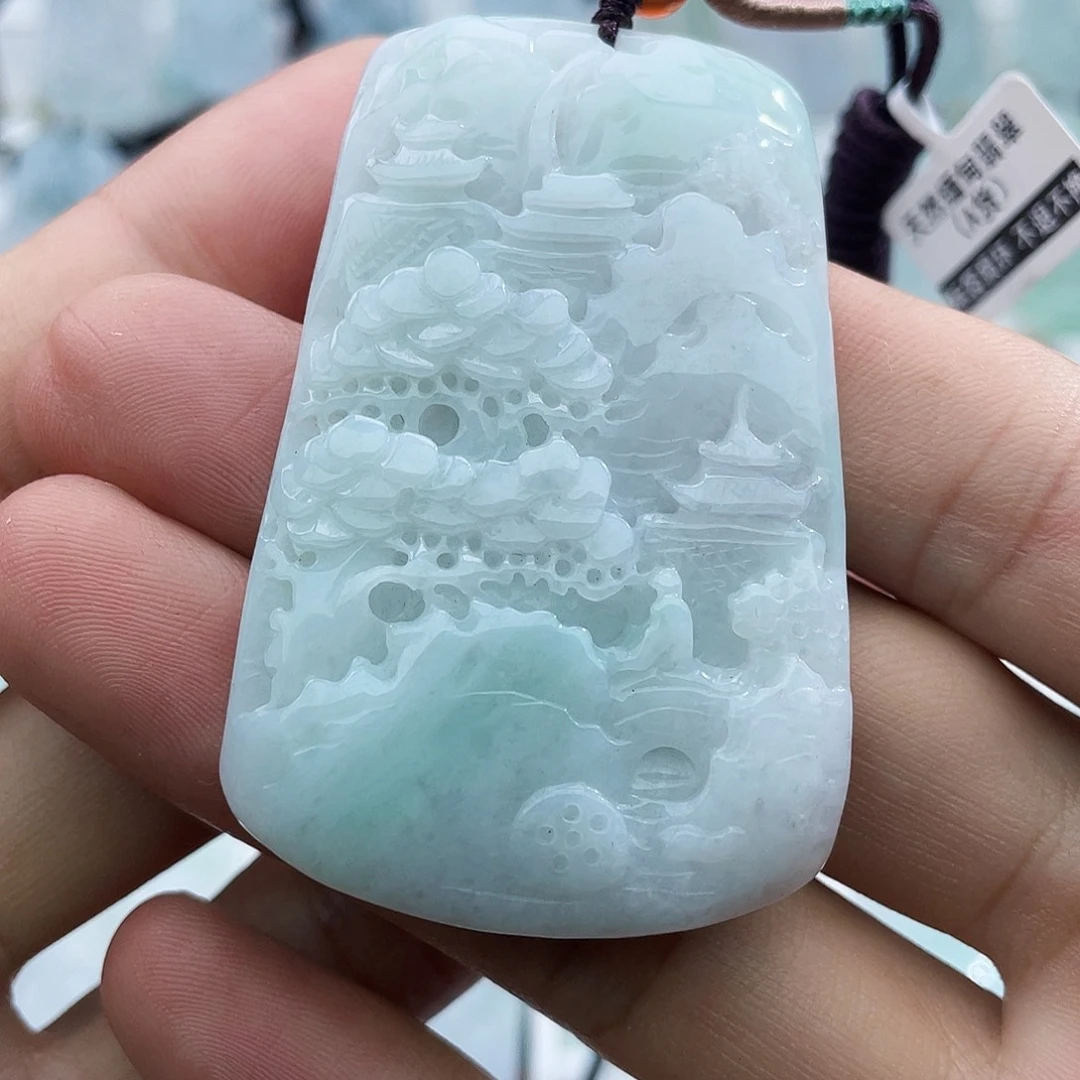 颈饰未镶嵌翡翠翡翠