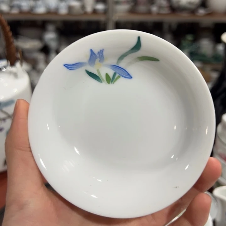 醴陵釉下手绘10厘米