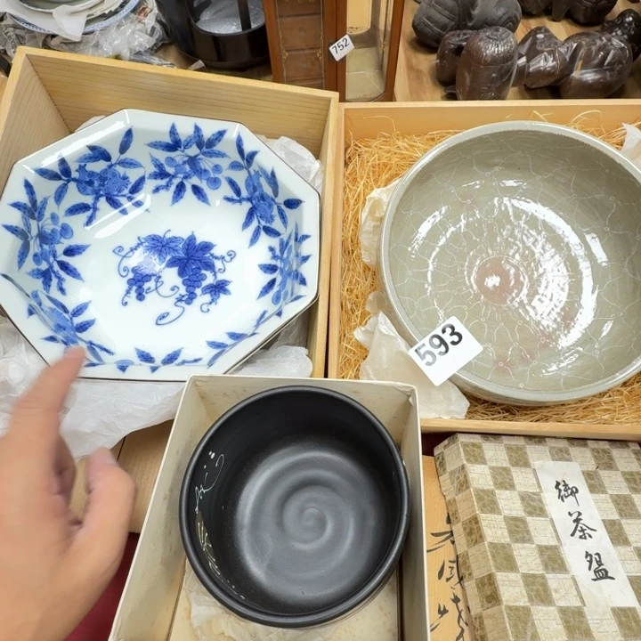 瓷片工艺品摆件瓷器摆件正能量