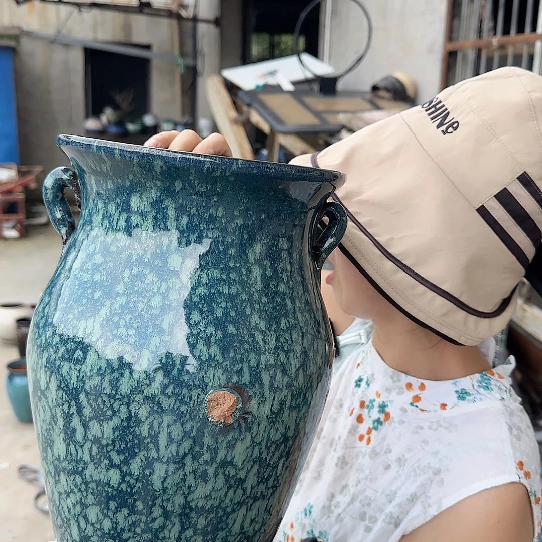 紫砂花盆王嫂花盆0928-128高32口20次品