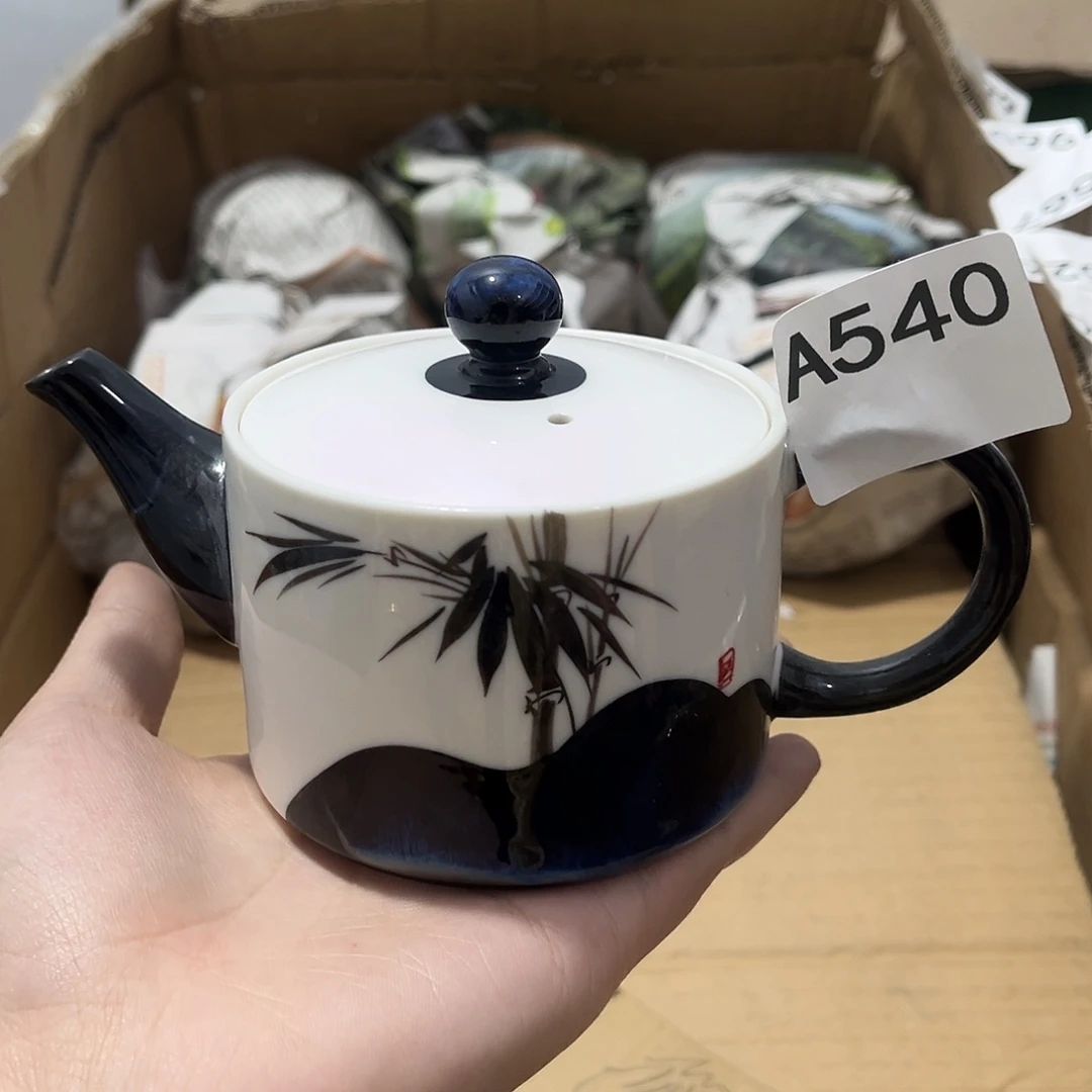 瓷片茶摆件工艺品摆件666