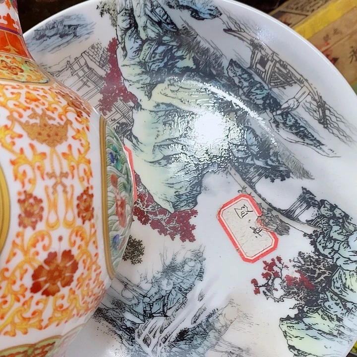 瓷片工艺品瓷片瓷片