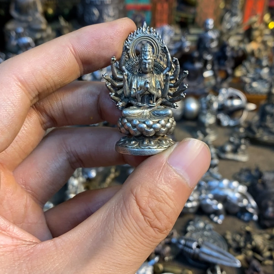 精品白铜摆件收收藏藏