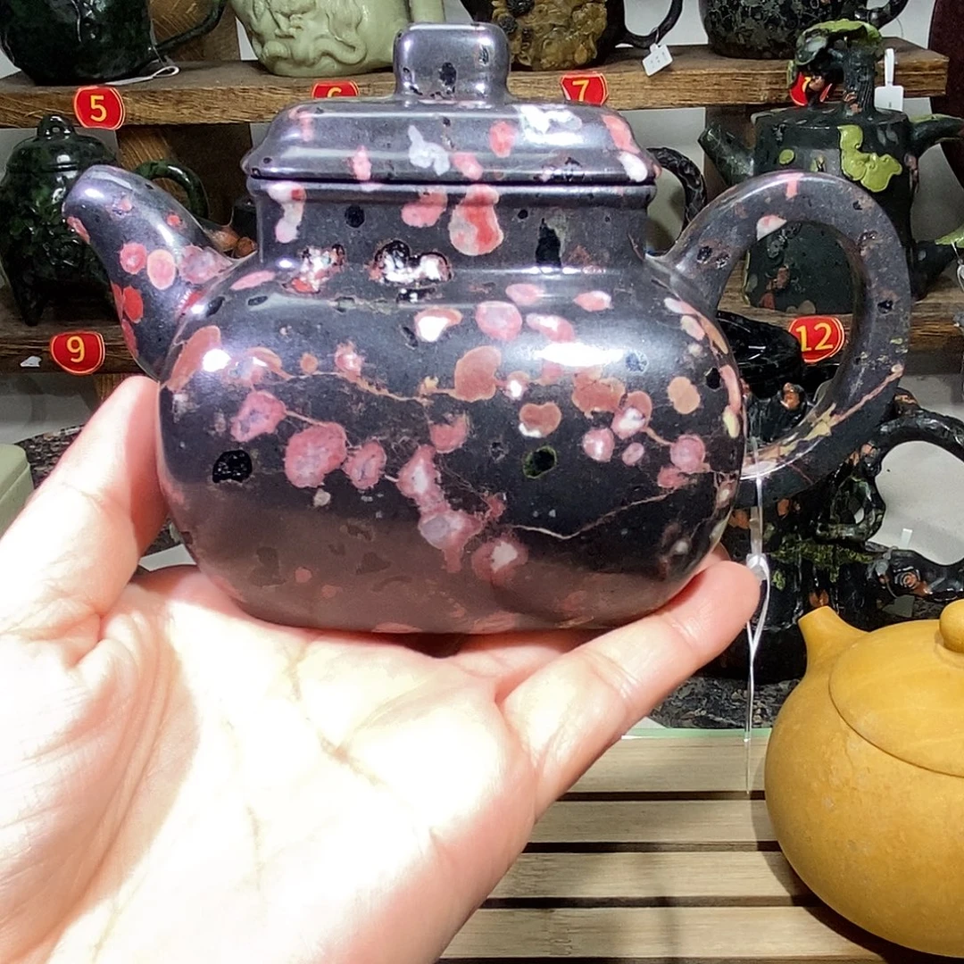 明***生安山玉梅花玉方德仲280CC