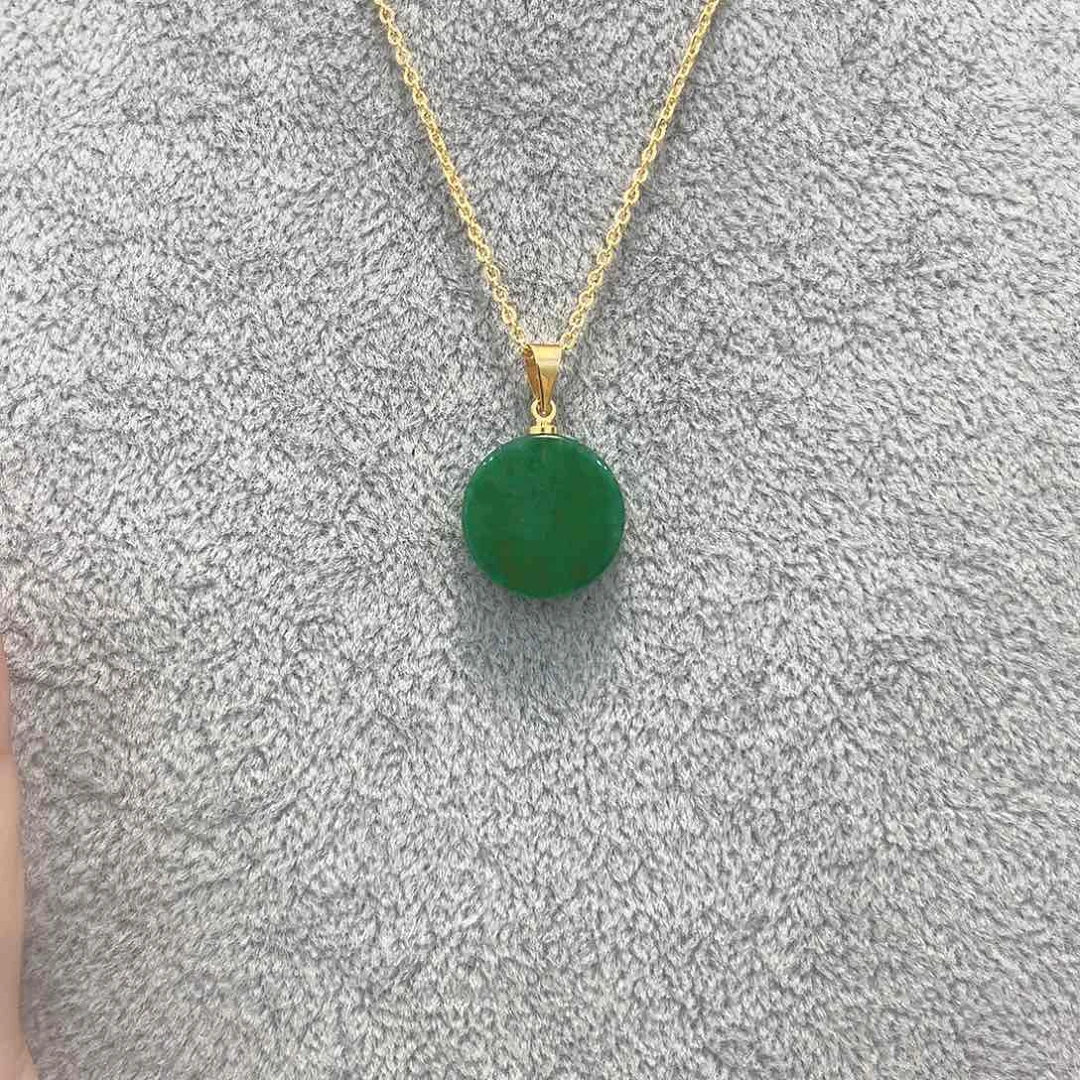 翡翠未镶嵌颈饰吊坠9