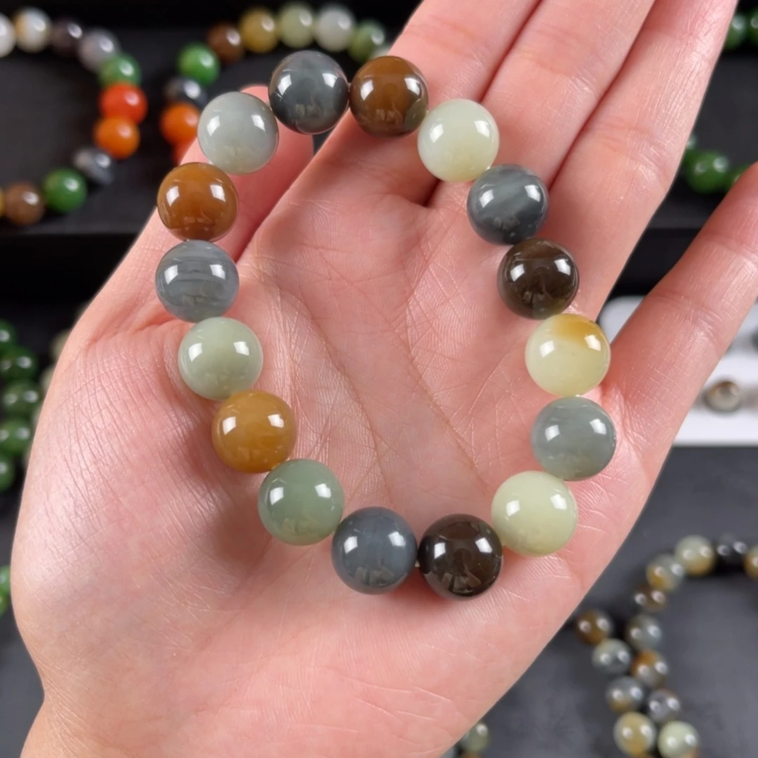 手串未镶嵌和田玉新疆若羌楼兰12