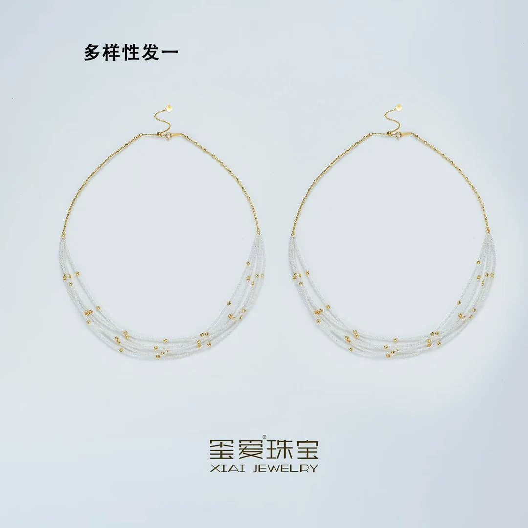 【玺爱门门】MM-12029海水珍珠18K金澳白keshi项链“多样性发货”发一