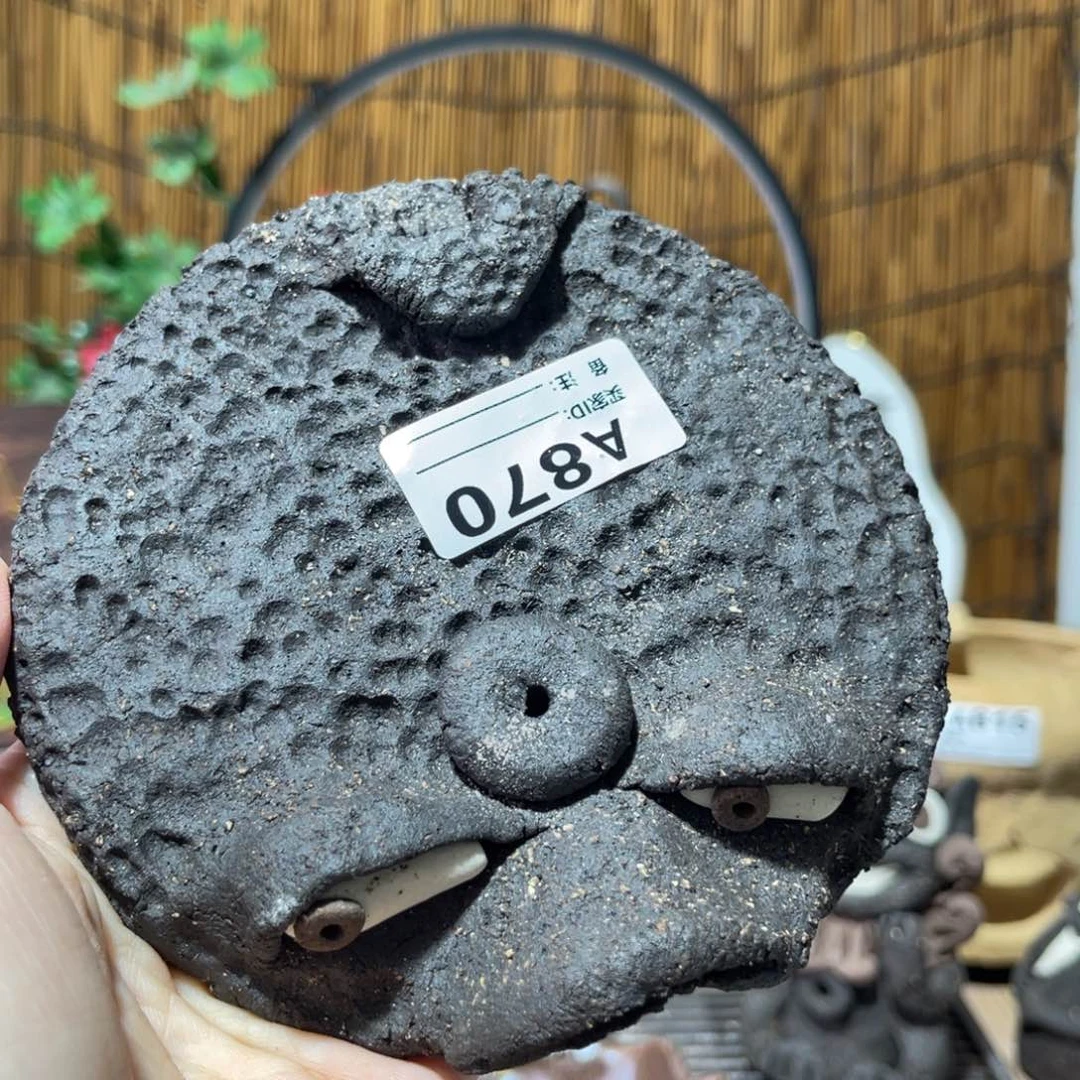 木村信鸿柴烧宝瓶