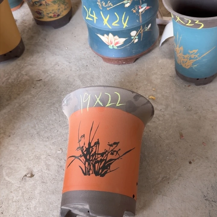 紫砂紫砂花盆d d f f g g