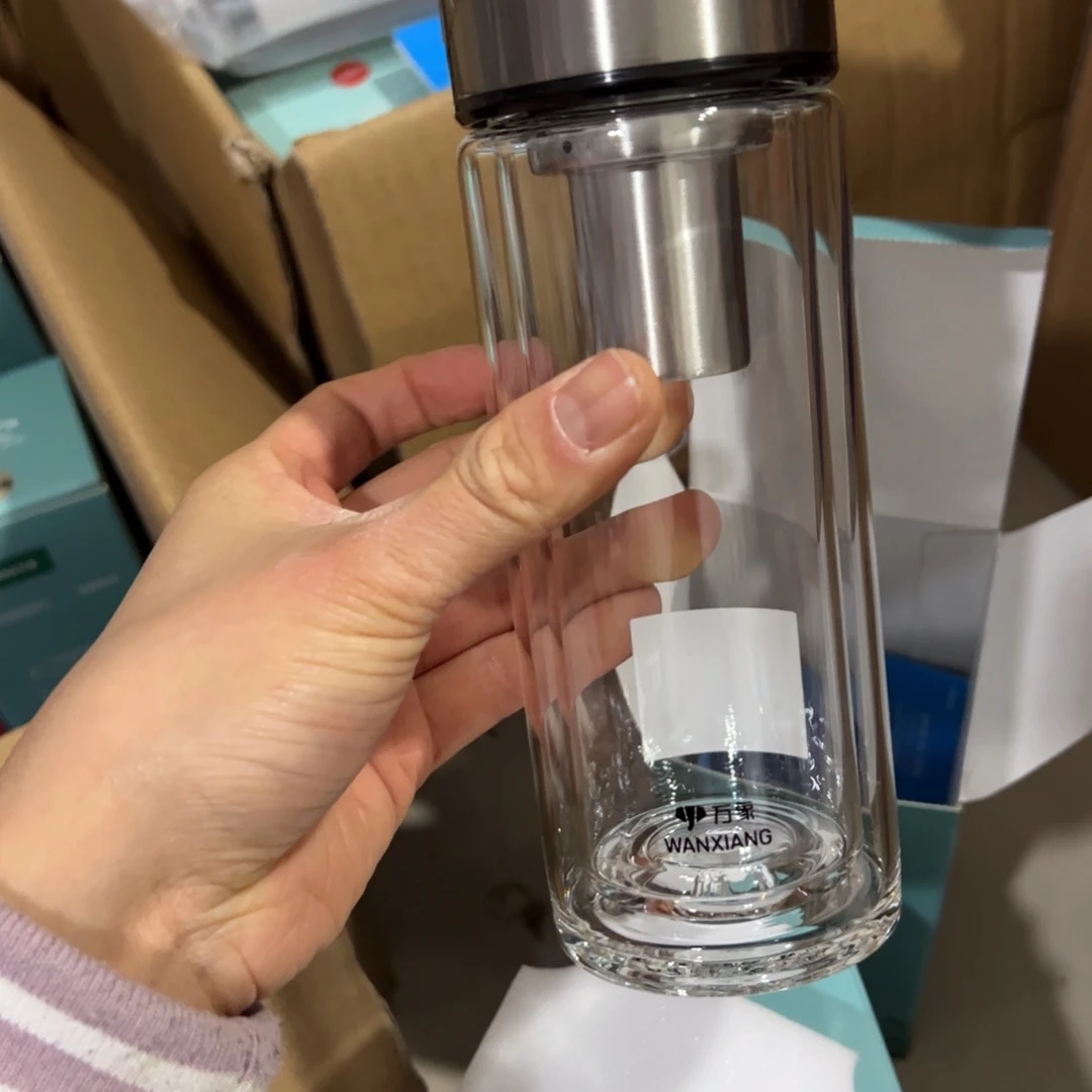 万象V302j双层玻璃杯255ml