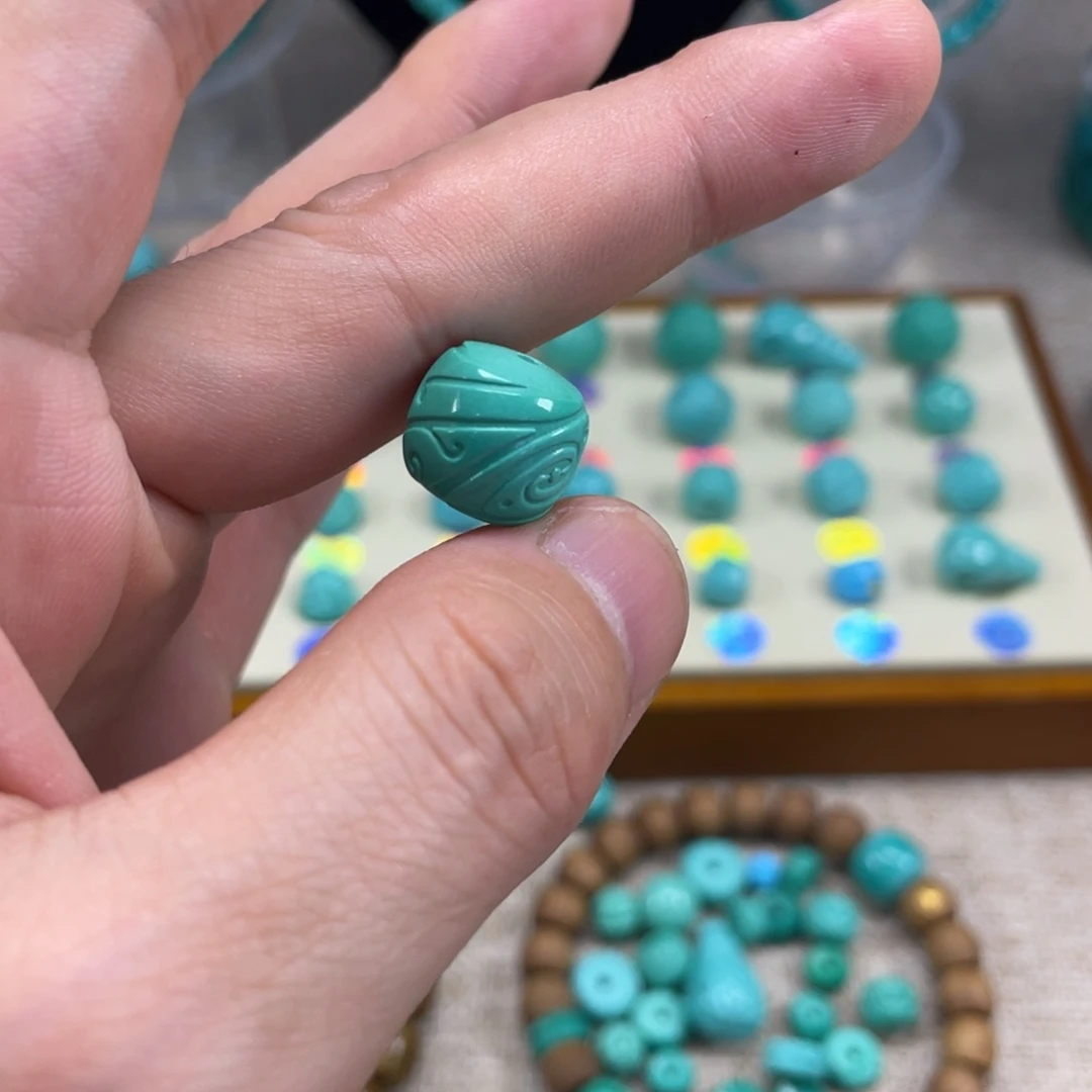 原生态湖北矿小配饰，直径13