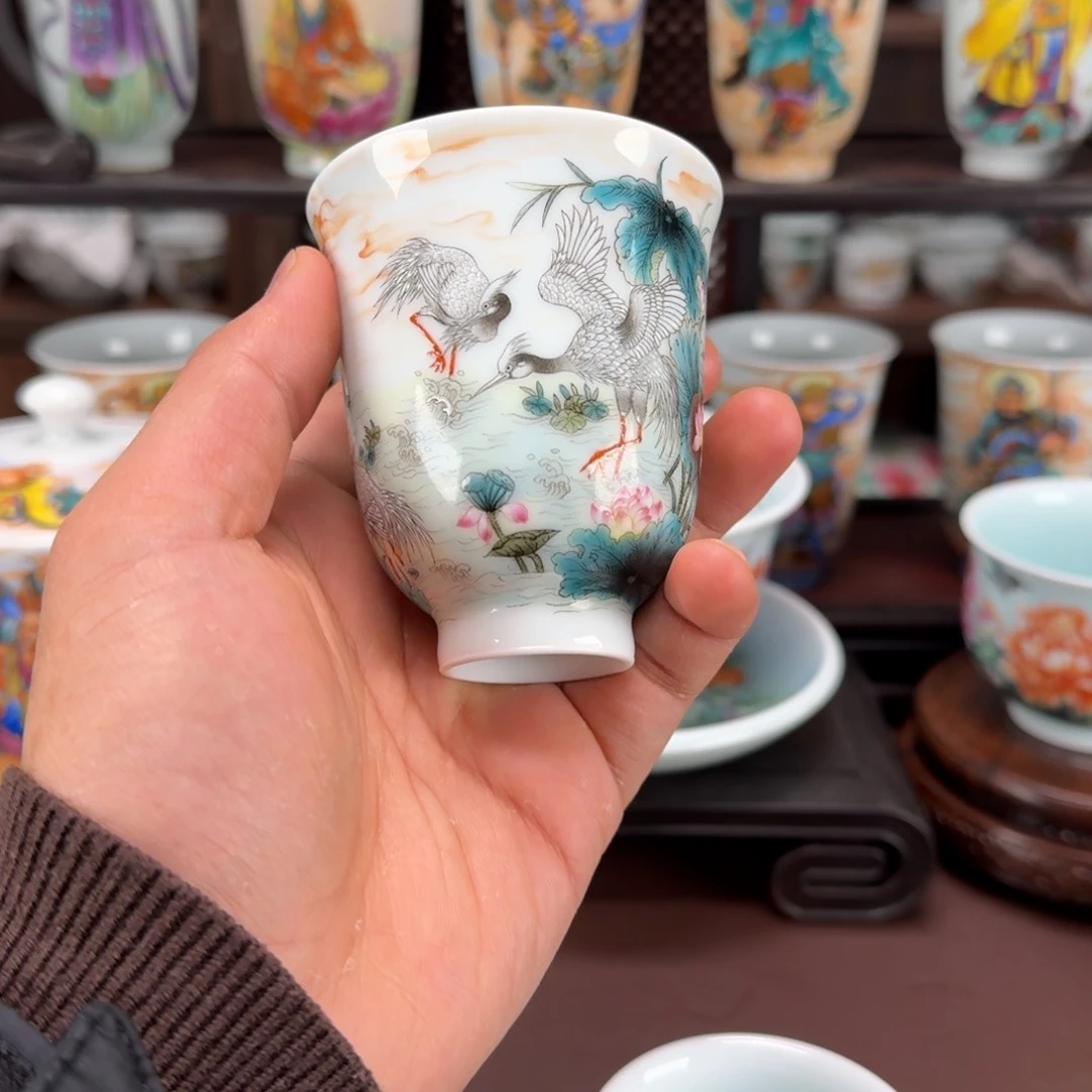 杯景德镇陶瓷艺术家作品欣赏