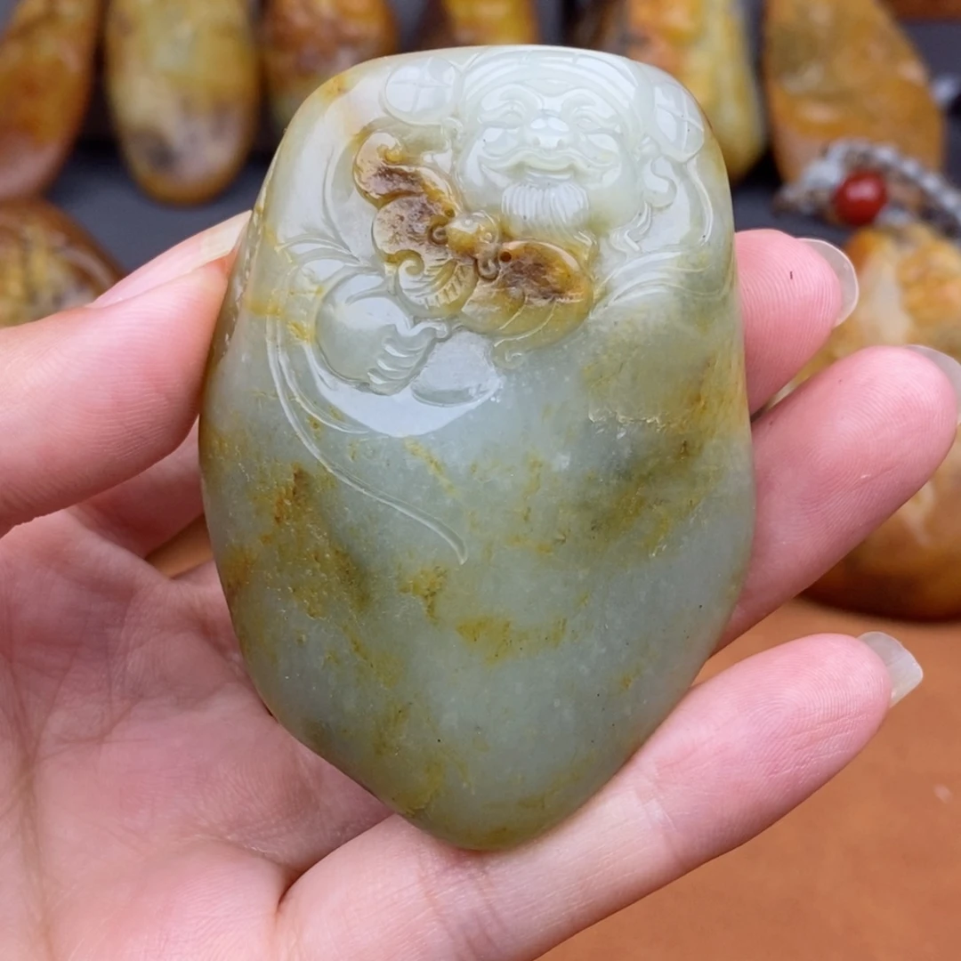 吊坠(不含链)未镶嵌和田玉