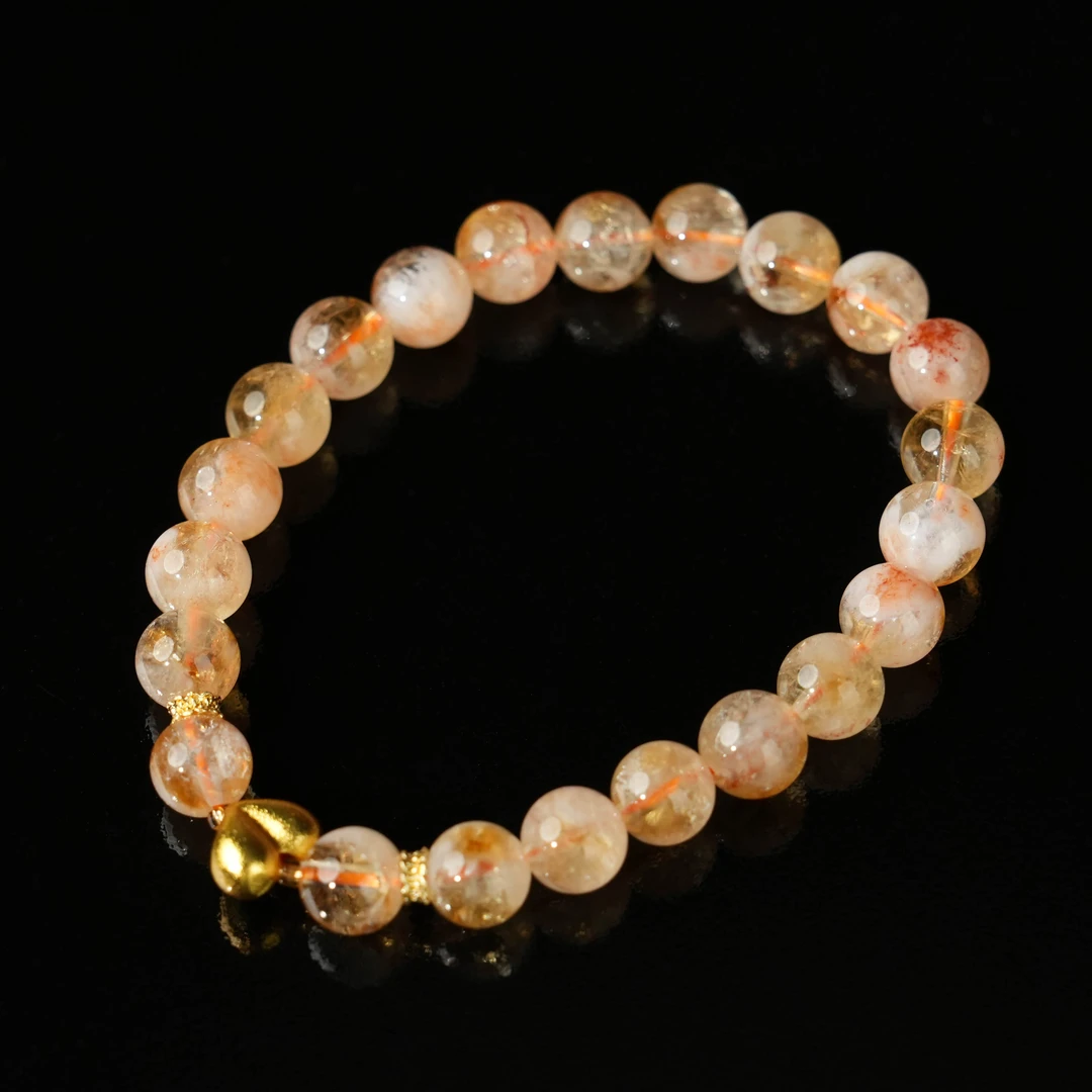 G黄塔晶手串 多样性发一 -CB071（卡径：7mm）