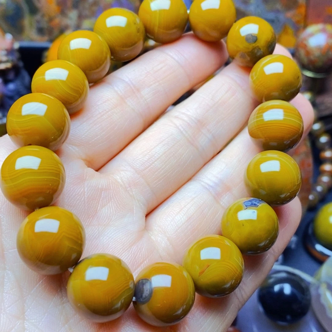 风***者玛瑙/玉髓未镶嵌手串