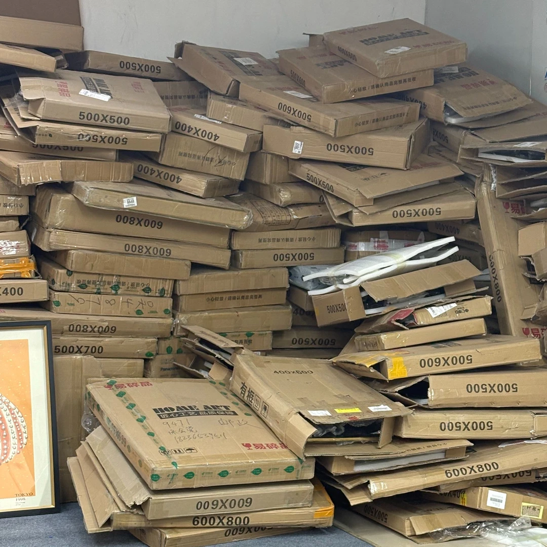 画意工厂清货现代轻奢风装饰画  以直播间展示为主