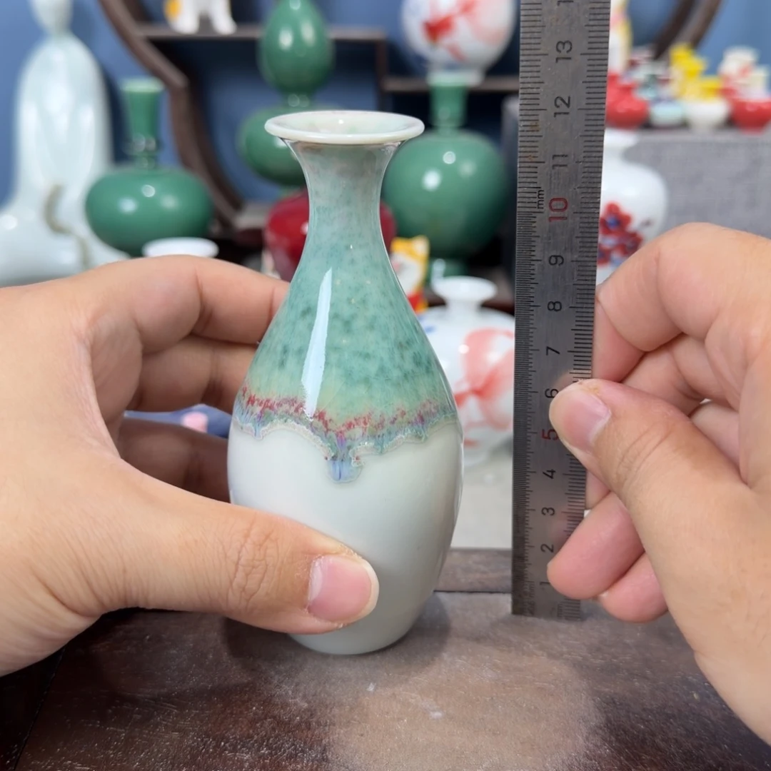 陶瓷手工小花器摆件