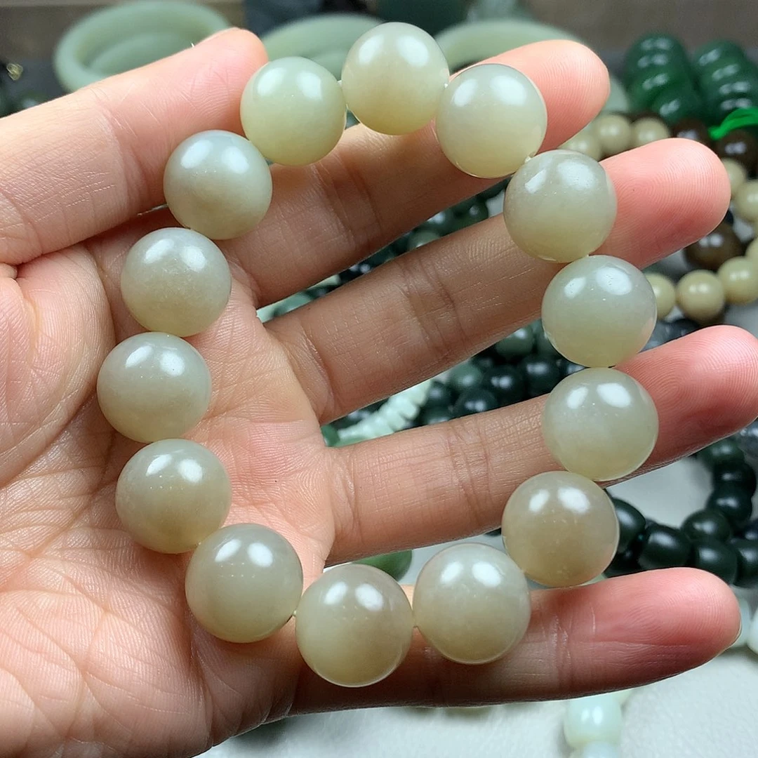 和田玉手链未镶嵌