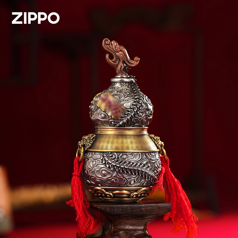 ZIPPO/之宝打火机【养剑葫芦】防风男士经典礼物礼盒装DYJ1X1