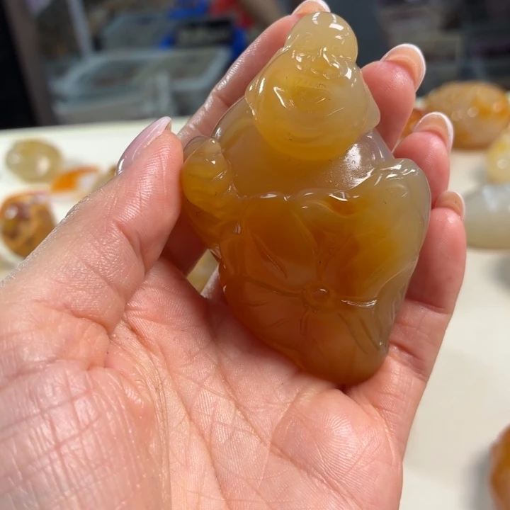 玛瑙/玉髓吊坠(不含链)未镶嵌