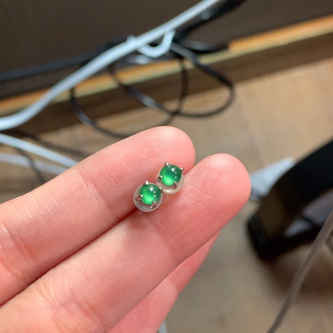 翡翠银S925镶嵌颈饰