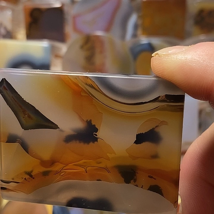 玛瑙/玉髓合金颈饰