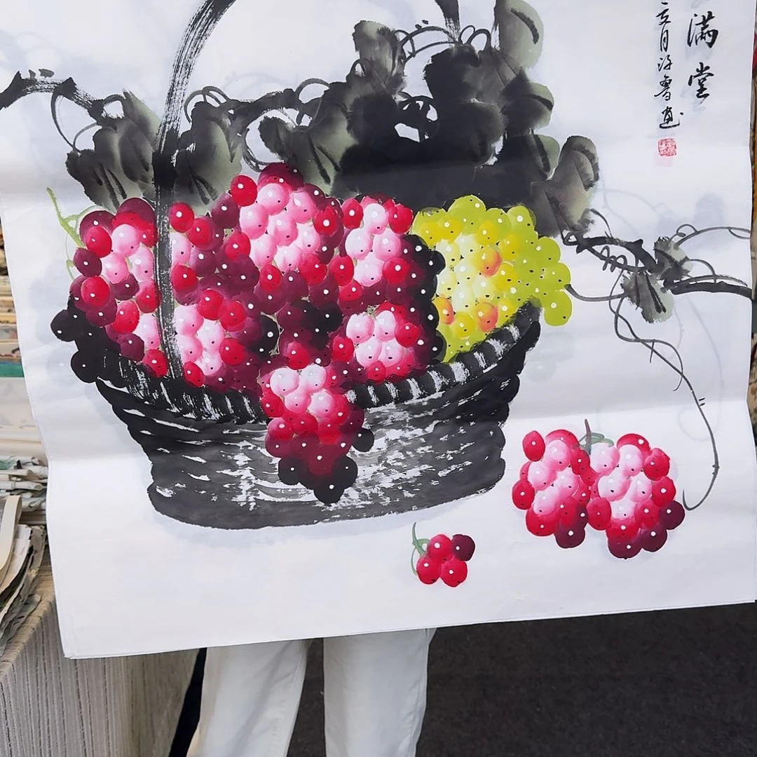 纯手绘的好看好作品