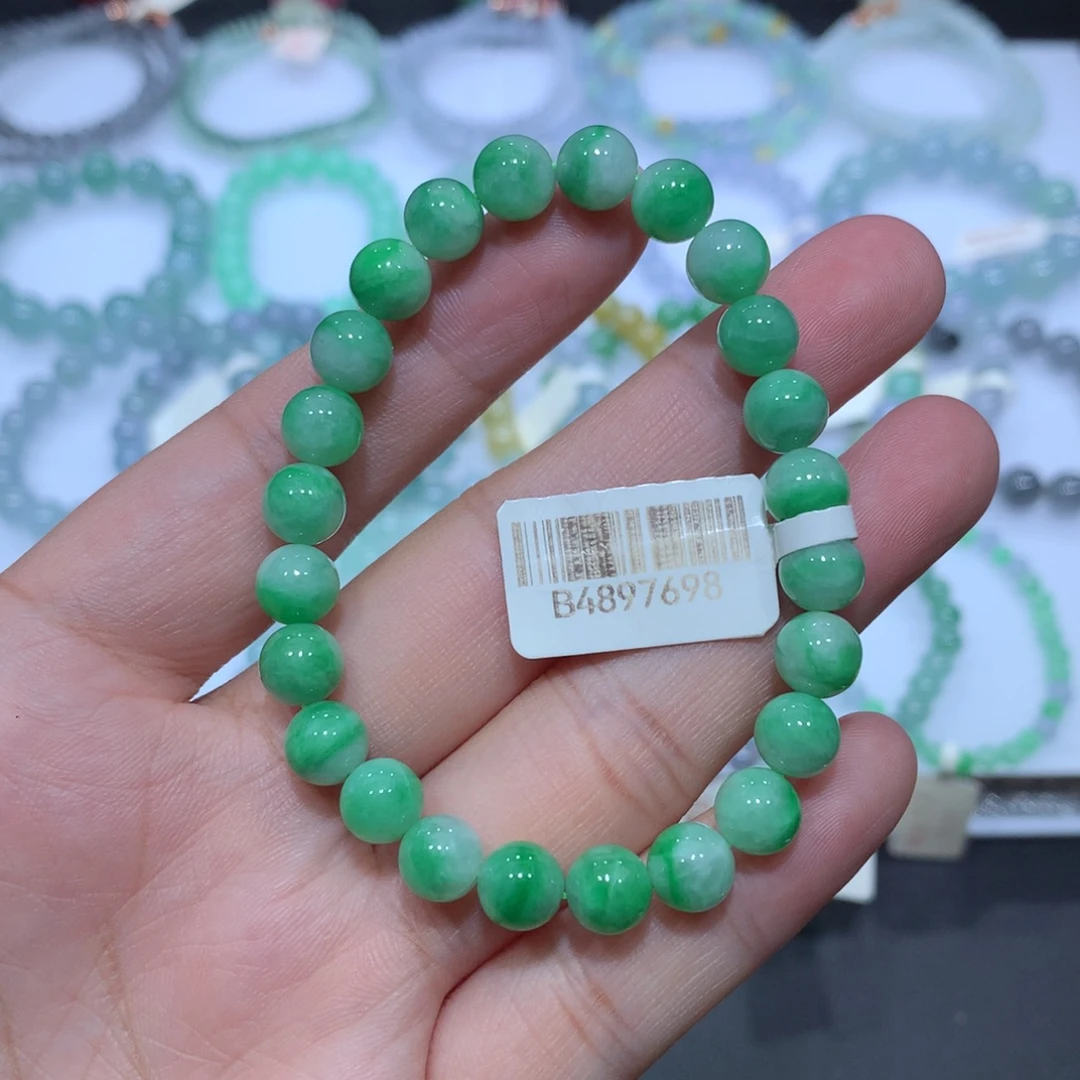 手串翡翠未镶嵌天然