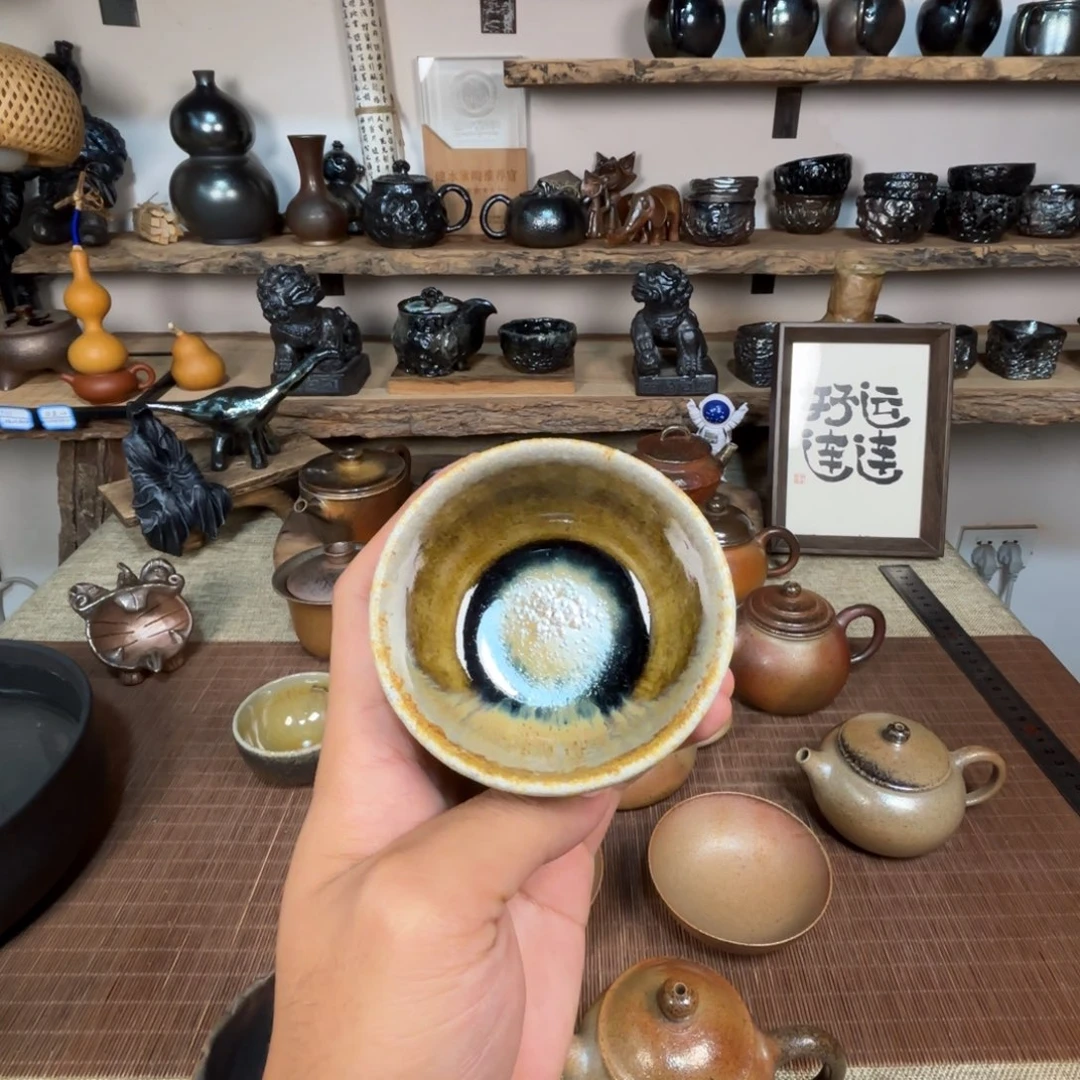建水紫陶三木柴烧
