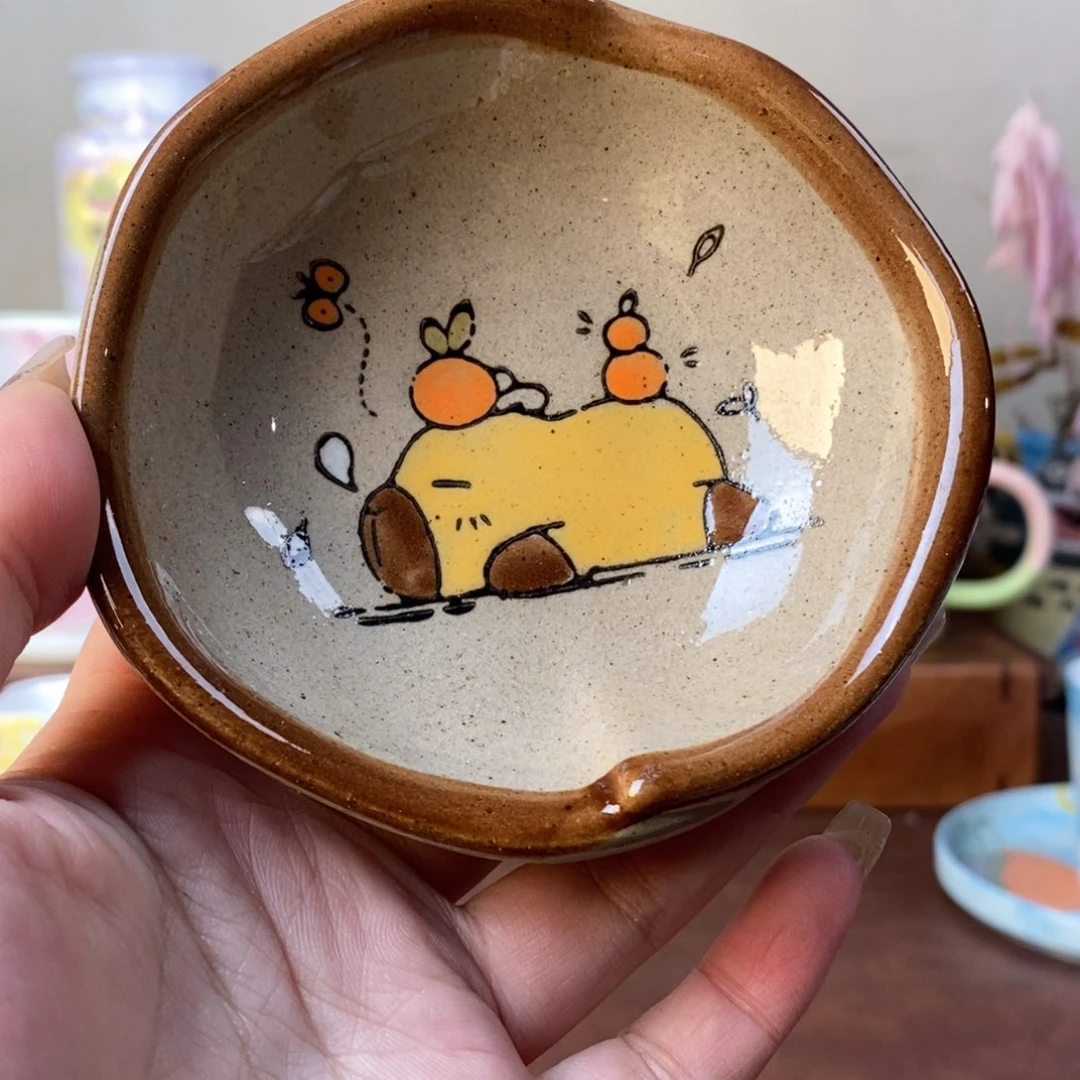 杯景德镇手绘杯子