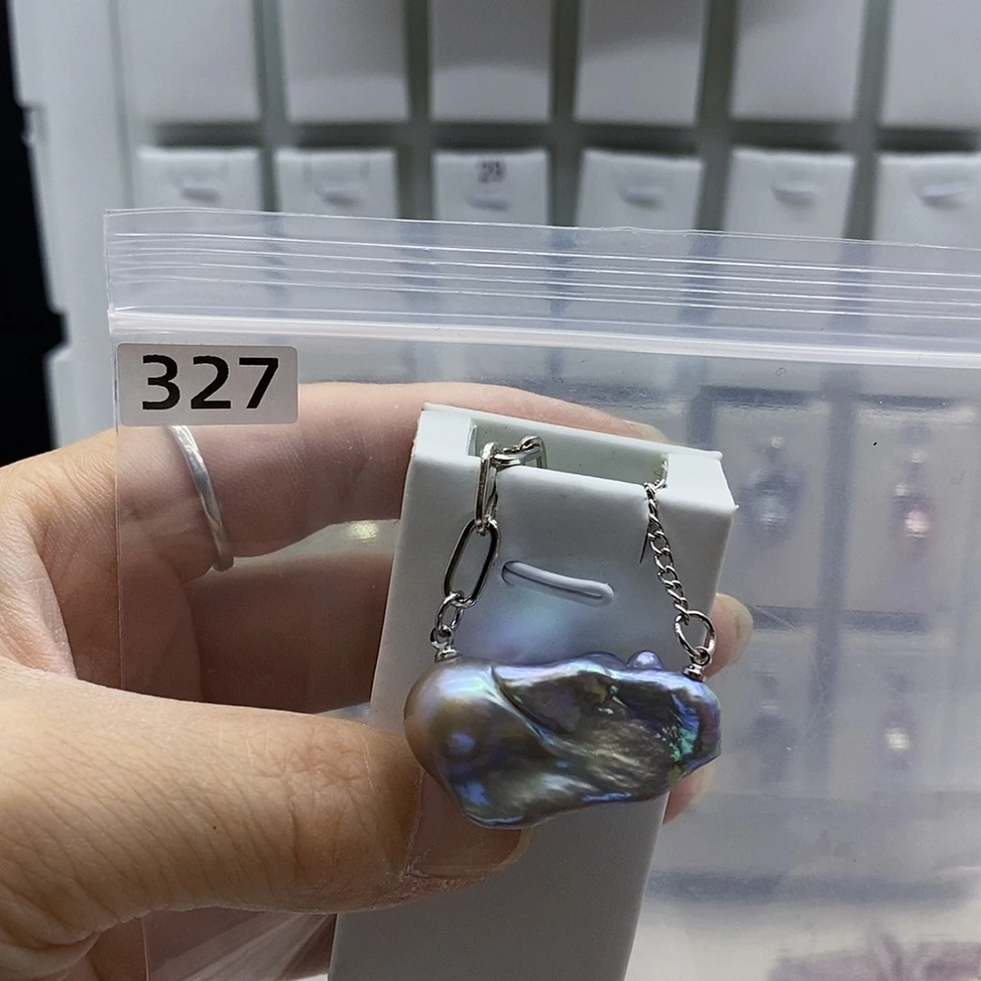 颈饰合金淡水珍珠