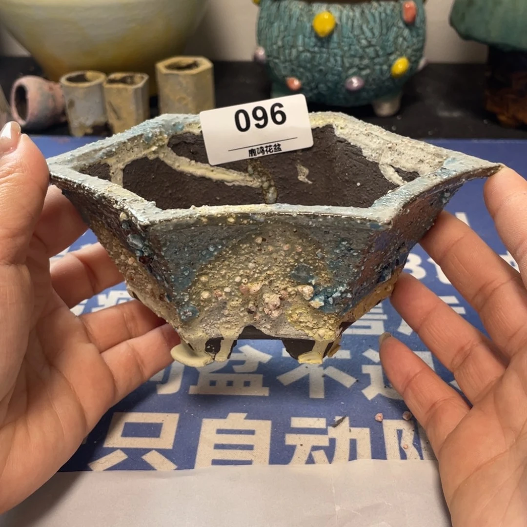 微瑕陶艺多肉花盆96