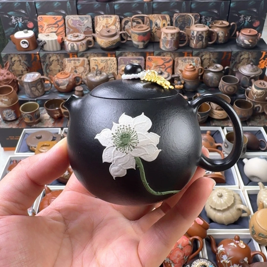 茶壶紫砂150cc原矿精工半手