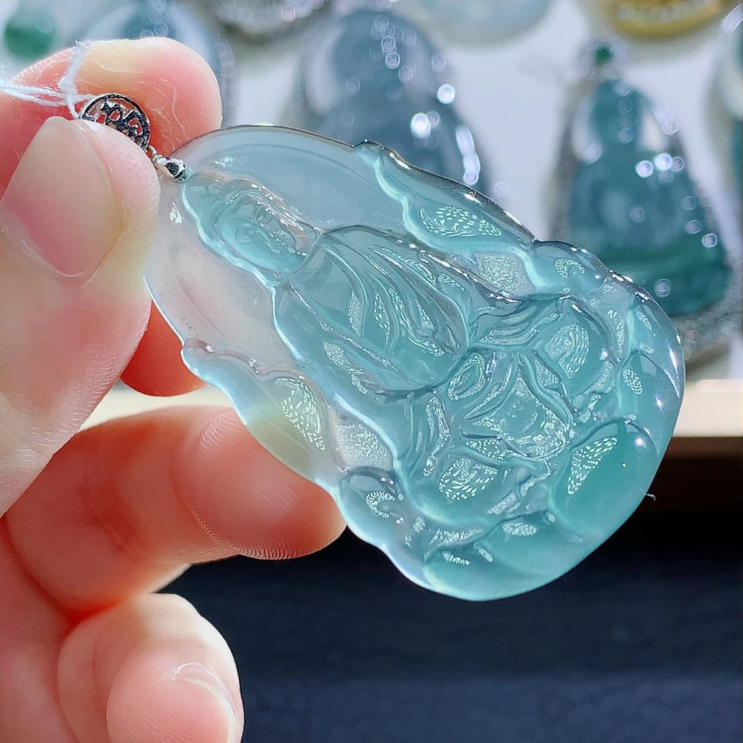 未镶嵌挂件翡翠翡翠