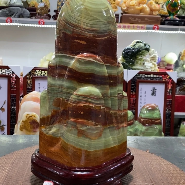 石材茶*禅家居摆件 奇石摆件