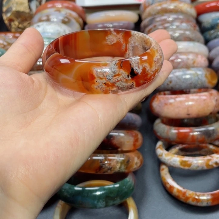 【闪购商品】手镯玛瑙/玉髓未镶嵌一**林58 022