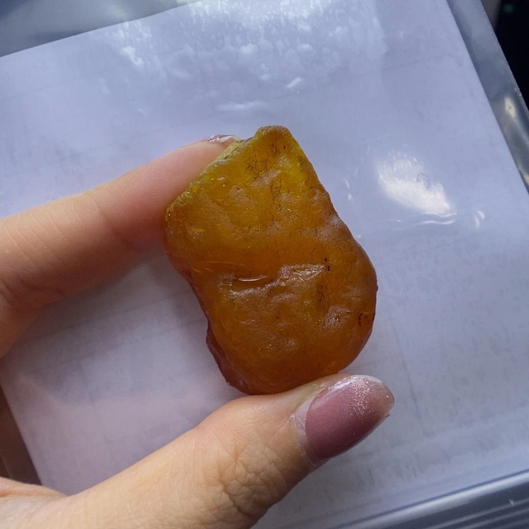 未镶嵌定制蜜蜡郎
