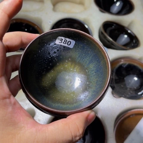 茶盏原矿原釉柴烧建盏
