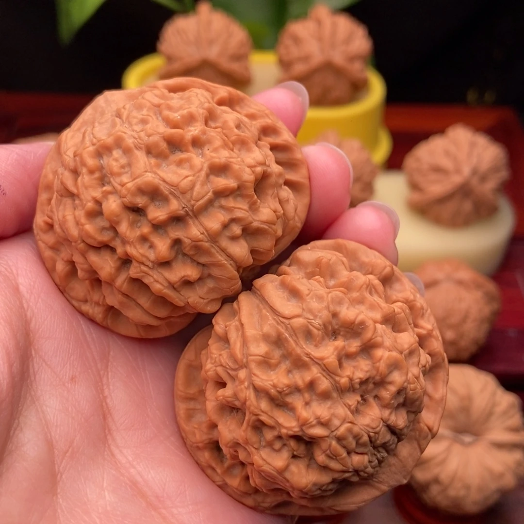 把件文玩核桃精品大官帽47