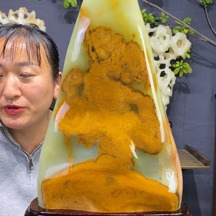 石材精品古青石摆件