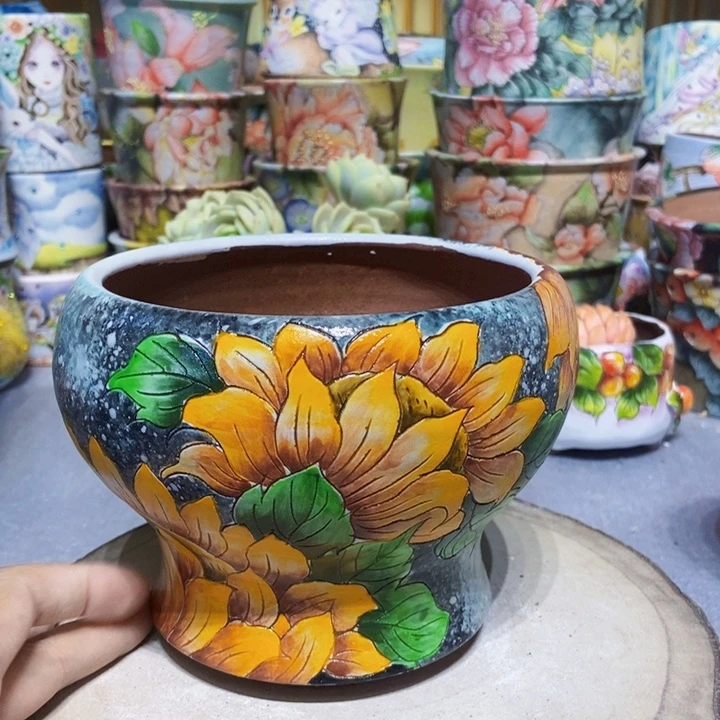 景德镇艺术手绘作品