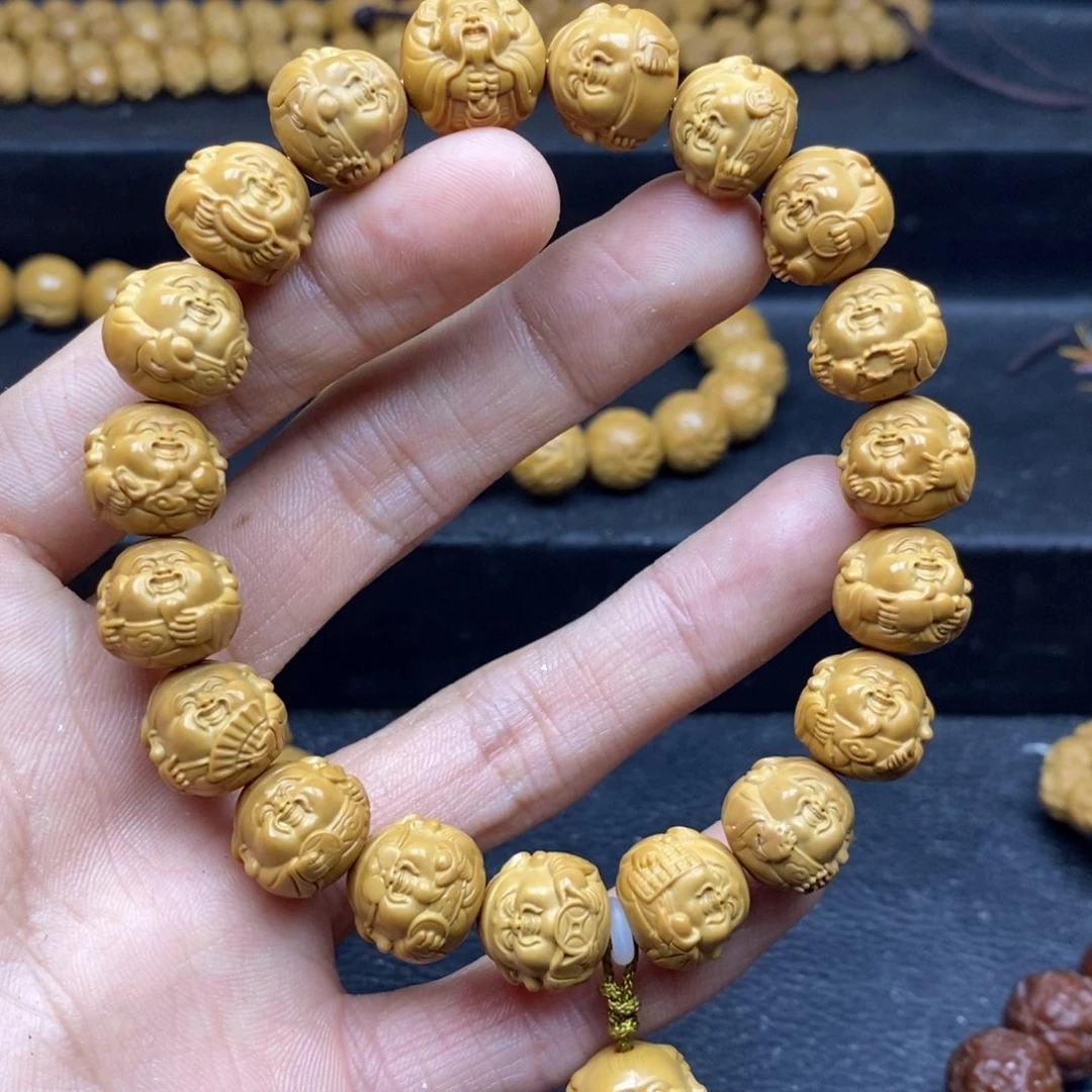 猴头核桃吊坠新款财神