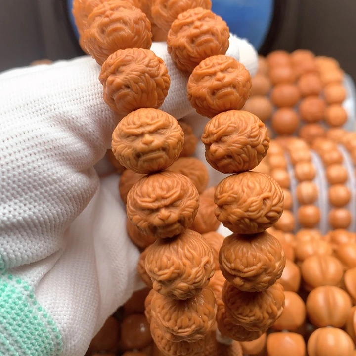 猴头核桃手串船*大圣