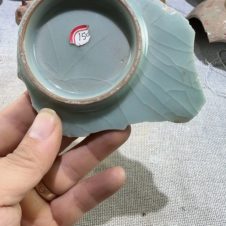 瓷片龙泉窑瓷啥呀好笨