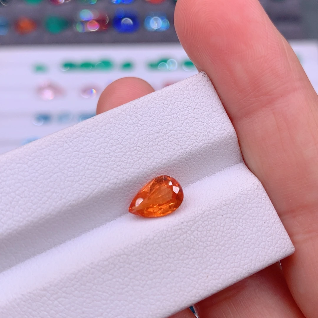 珠宝半成品石榴石未镶嵌