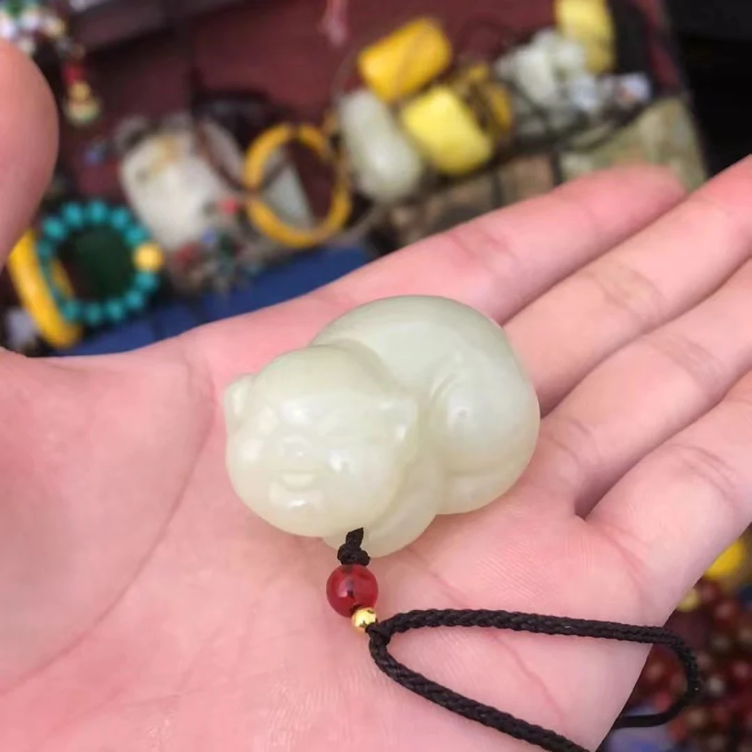 【闪购商品】玉 小猪手把件