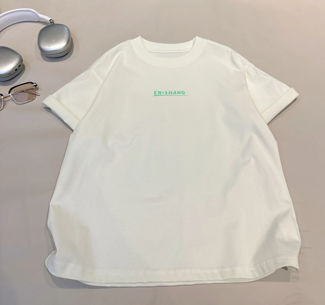 小白姐简约童装店铺男童t恤短袖中大童潮酷痞帅童装T恤 25314