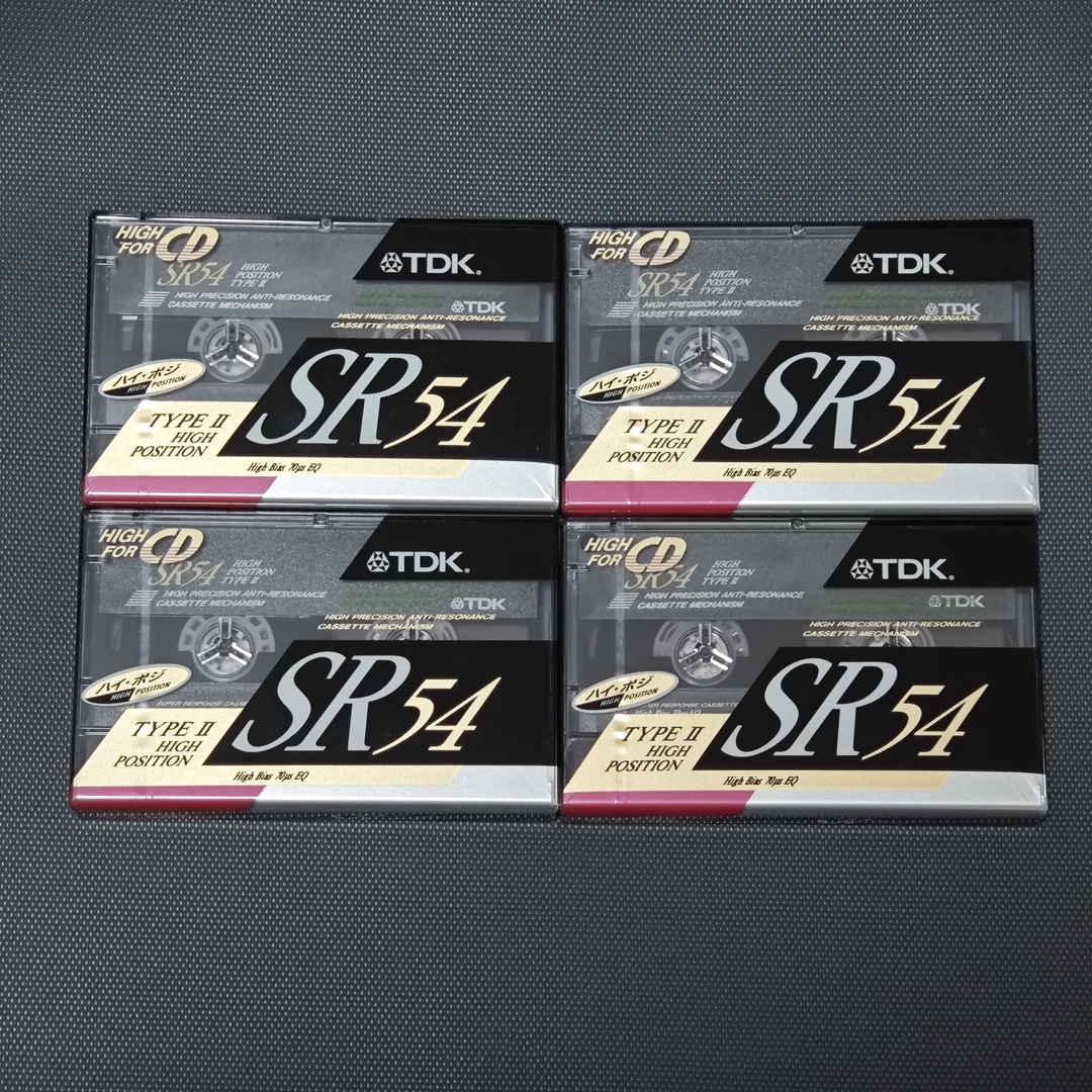 TDK SR 54二类空白磁带未拆封录音带随身听卡座刻录翻录磁带